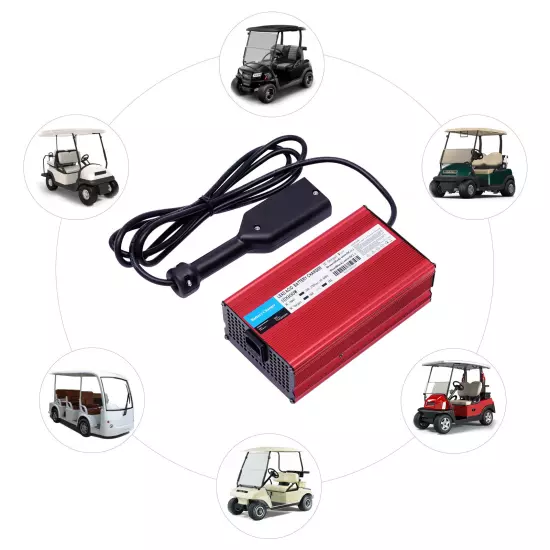 For EZGO TXT 36V 18A Golf Cart 1996 -2023 Battery Charger D Style w/ Power Cord