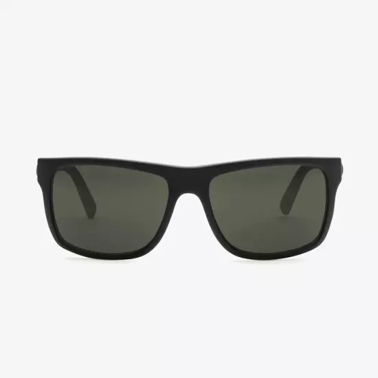 Electric Swingarm Sunglasses - Matte Black Frame/Grey Lens