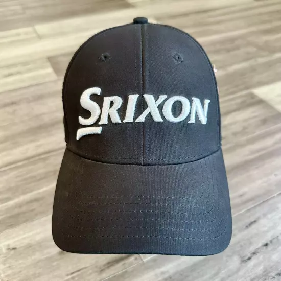 New Srixon Snap Back Tour Hat Cap Golf Adjustable Black Cleveland Golf One Size