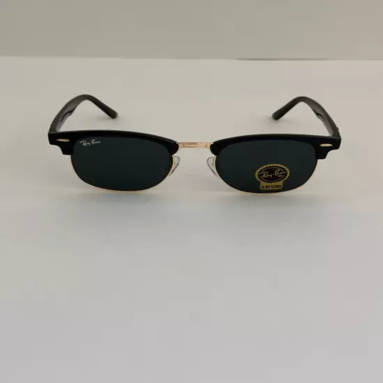 Ray-Ban Clubmaster Men's Sunglasses (Black & Gold) - case a little bent