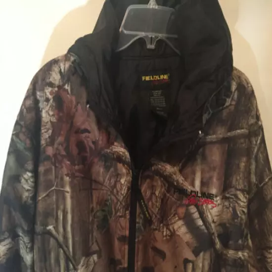 Men's FIELDLINE Pro Series Hooded Hunting Coat Sz Med