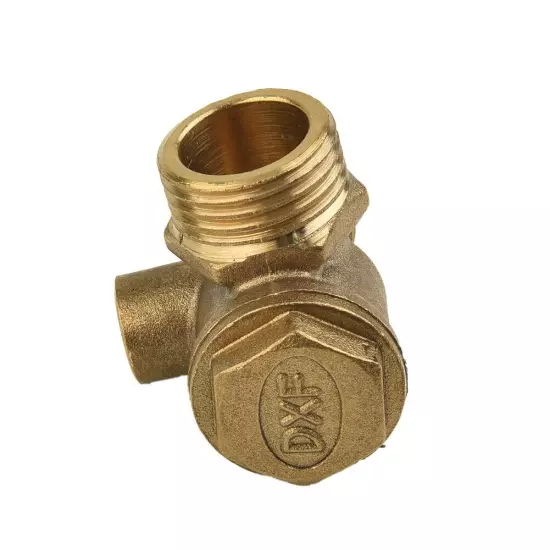 3 Port Brass Central Pneumatic 40400 Air Compressor Check Valve Thread