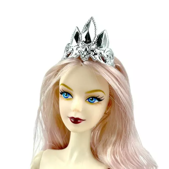 10pcs Multi-style Plastic Crown Tiara For 11.5" Doll Accessories 1/6 Accessories