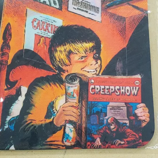 Creepshow comic cover -- mousepad -- Stephen King 80's horror artwork print