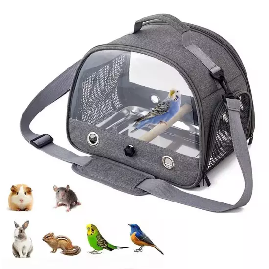 Bird Carrier Bird Cage Accessories Hamster Collapsible Bag Pet Carrier Bag