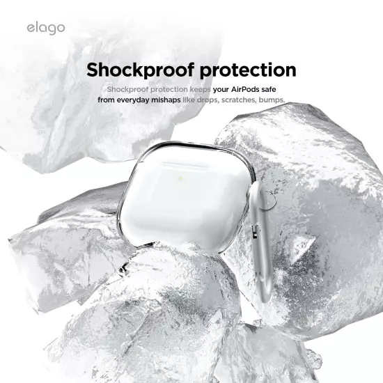 AirPods 4th Generation Case - elago® AirPods 4 Clear Hang Case