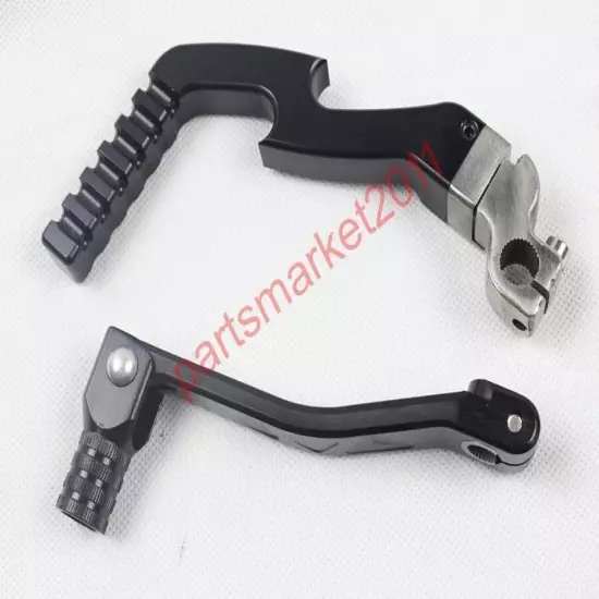 CNC Shift Gear Lever Kick Start Lever CRF50 XR50 SSR Stomp Atomic Dirt Bikes Z50