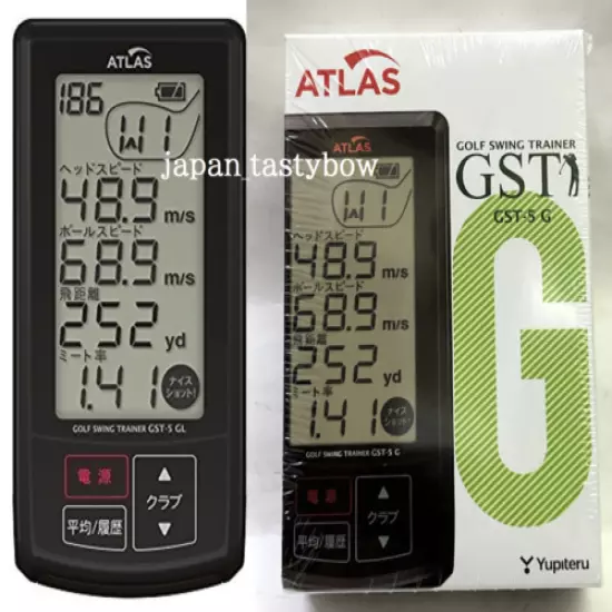 YUPITERU ATLAS GST-5 G Golf Swing Trainer Micro SD Speed Measuring Instrument