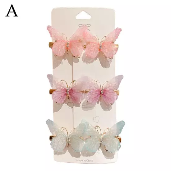 Butterfly Hair Clips Claw Barrettes Mini Jaw Clip Hairpin for Women G Prod