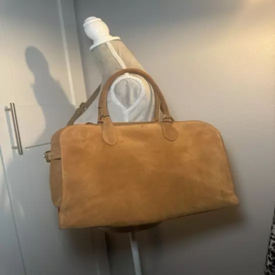 Viral Claudia Firenze Suede Tote Bag Purse