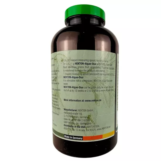 Nekton Algae-Duo pure Spirulina and chlorella for birds