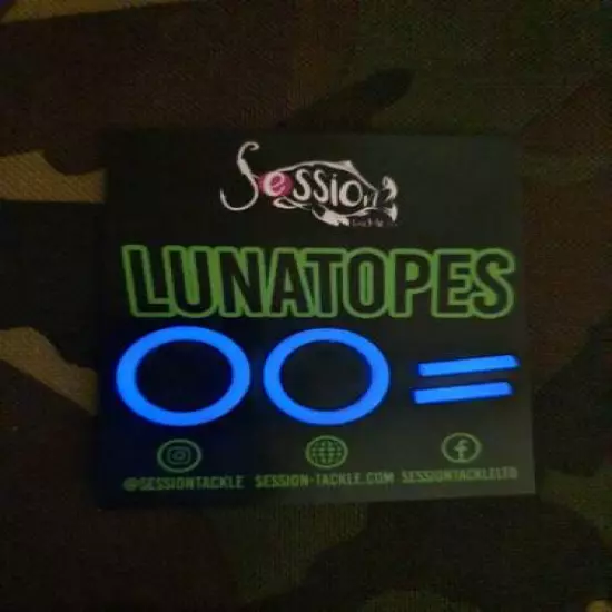 LUNATOPES BY SESSION TACKLE. RECHARGEABLE LIGHT UNITS TO FIT ND T3 PRO BOBBINS