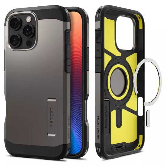 Spigen Tough Armor (AI) MagFit Case for iPhone 16 Pro Max/ 16 Pro/ 16 Plus/ 16