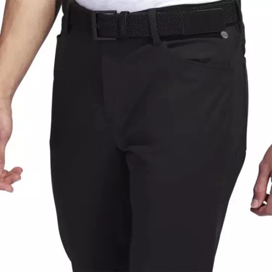 NEW Mens $100 ADIDAS Go To 5 Pocket Tapered Golf Pants HR7924 Black 40 x 32