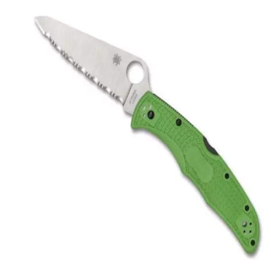 Spyderco C91FSGR2 Pacific Salt 2 Green LC200N SpyderEdge