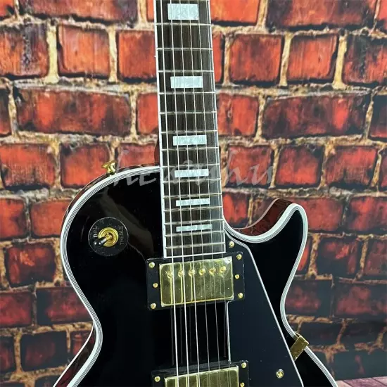 hot selling custom shop electric guitar Black Beauty gold color hardware