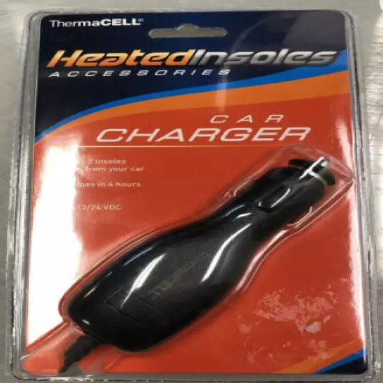 ThermaCell Original Heated Insoles Car Charger