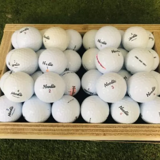 36 Near Mint Noodle 5A/4A Used Golf Ball Assorted mixed models