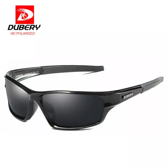 DUBERY Polarized Sports Sunglasses for Men Women Cycling Fishing Driving Glasses