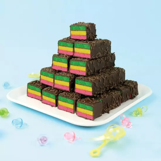 The Original Cakebites by , Grab-And-Go Bite-Sized Snack (Classic Italian Rainbo