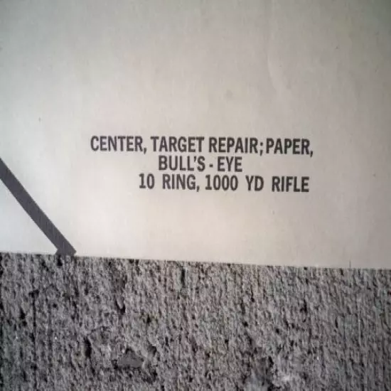 Rock Island 1,000 Yard Standard Target Center 45" dia. 1000 yd Same as NRA