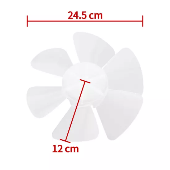 Silent Fan Blade Replacement Durable Compatible w/Standing Fans Table Fans