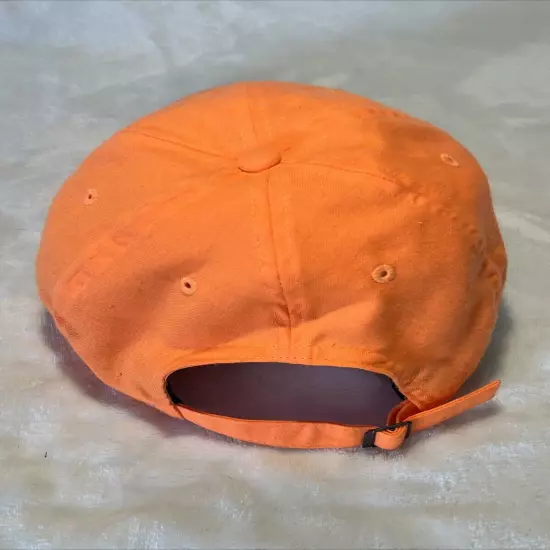 Nike Golf Men's Dri-Fit Orange Hat Adult Adustable Outdoors Jogging Cap