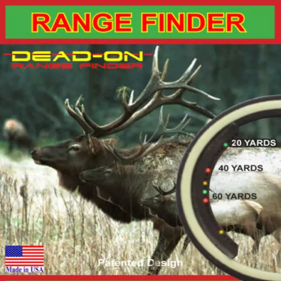 Dead-On Archery Bow Mounted Rangefinder - New - Free Shipping!