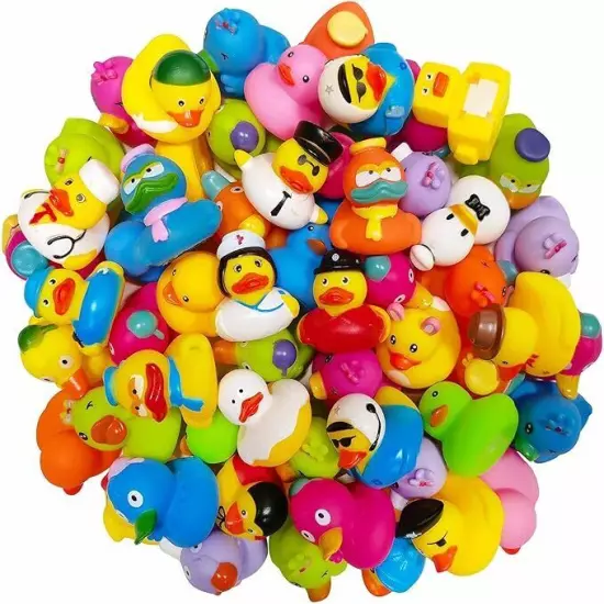 Rubber Ducks in Bulk,Assortment Duckies for Jeep Ducking Floater Duck Bath Toys