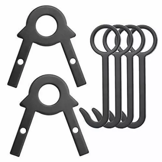 Target Stand Kit Shooting Target Hanging Hook Ar500 Steel Target Holder Diy Pipe