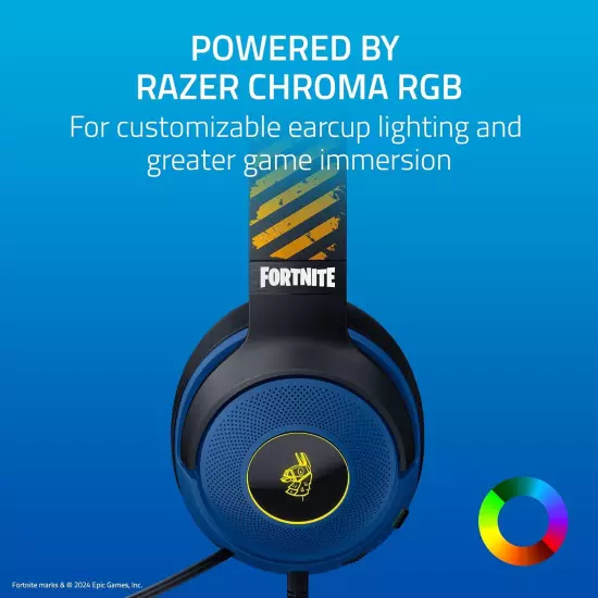 Razer Kraken V3 X Wired USB Gaming Headset: 285G Lightweight Build - Triforce 40