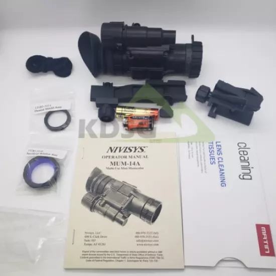 KDSG MUM-14A Night Vision Monocular Complete Kit NO TUBE. Bring your own IIT. 