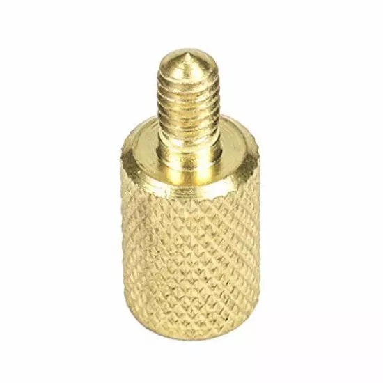 Breakthrough Clean Brass Shotgun Rod Adapter - Male #8-32 Thread with Female