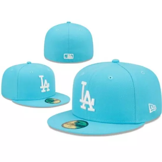 Los Angeles Dodgers Fitted Hat Cap 2024 MLB Fashion Baseball Cap Unisex