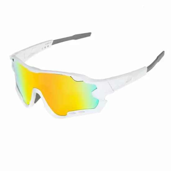 Sport Goggles Men's Outdoor Cycling Windproof Sunglasses Mirrored Shades Glasses