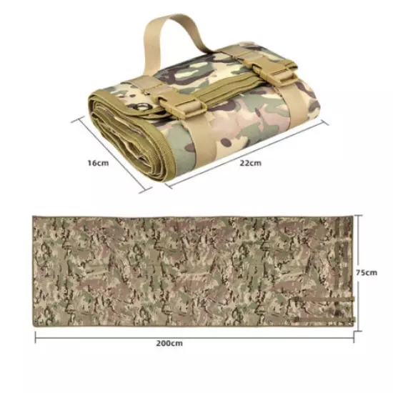 Hunting Training Tactical Shooting Mat Shooters Roll-Up Military Airsoft Gun Pad