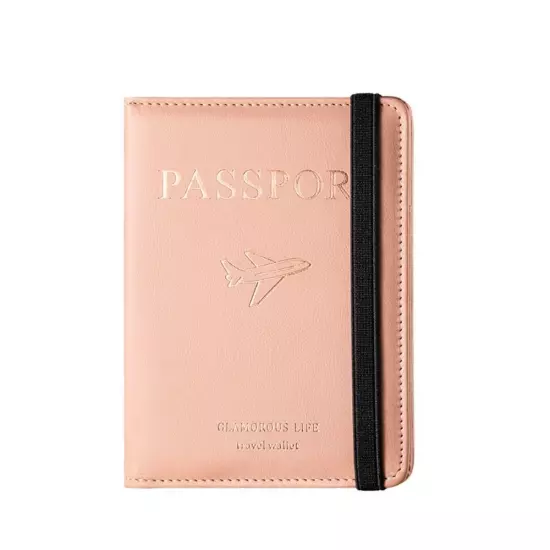 Ultra-thin Passport Bag RFID Travel Passport Case Credit Card Holder Travel