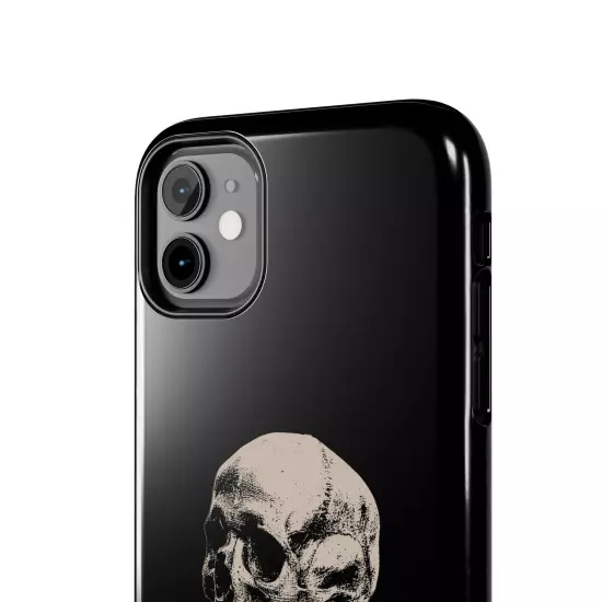 Dark Skeleton Skull Tough iPhone & Samsung Galaxy Cases Cover, Gift For Men