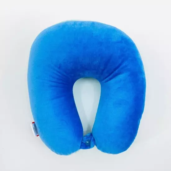 Colorful U Shaped Travel Pillow Neck Support Head Rest Airplane Sleep Cushion