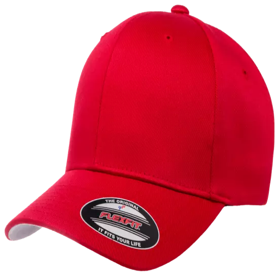 FLEXFIT Classic ORIGINAL 6-Panel Fitted Baseball Cap HAT S/M & L/XL All Colors