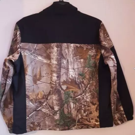 NEW LG Womans Realtree Xtra NFL San Diego Chargers Softshell Jacket Camo Coat 