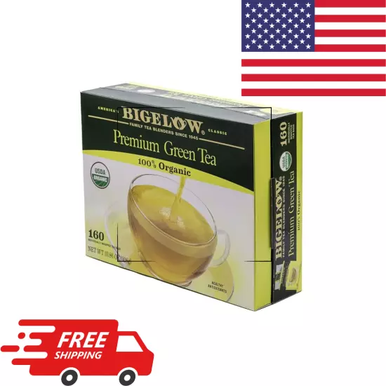 Bigelow Premium Organic Green Tea (160 Ct.)