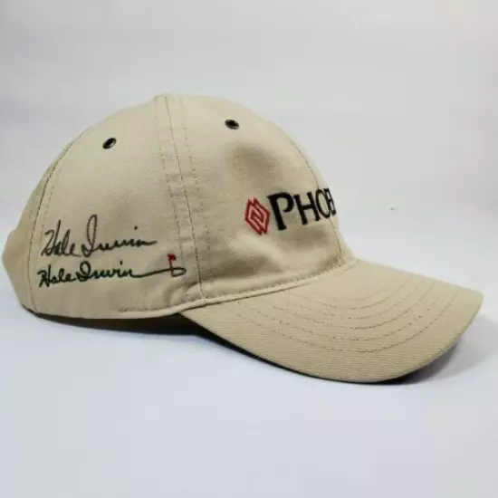 Phoenix Open Hale Irwin Signature 2 Hat Signed Cap Adjustable Strapback