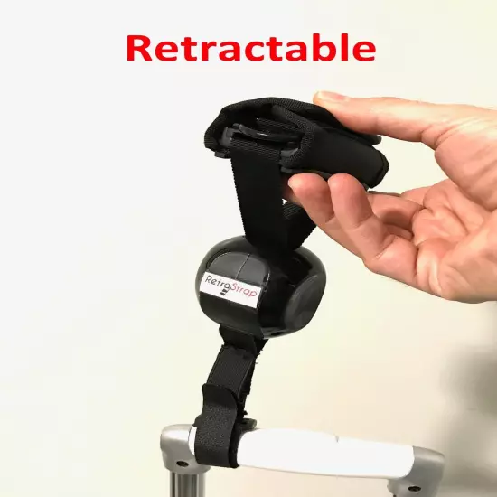 RetraStrap Hands Free your carry-on luggage - Anti theft.