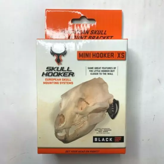 Skull Hooker Brown Powder Coated Mini Hooker XS European Skull Quick Mount NEW