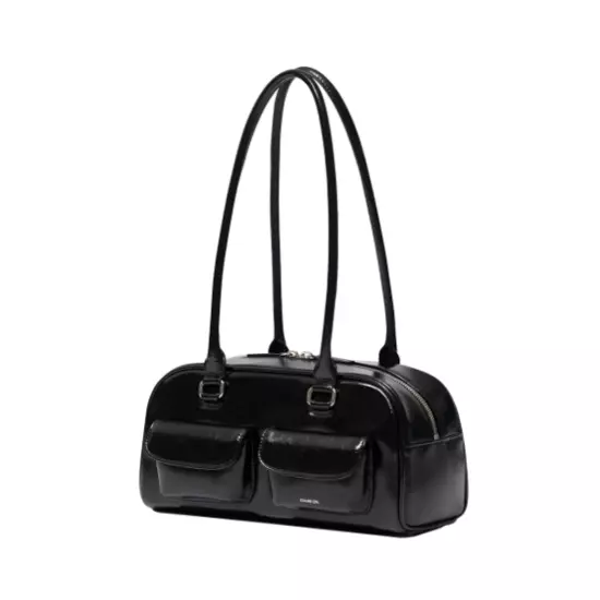 IN STOCK / Express/STAND OIL Chubby bag BLACK Color Korean Women's Bag