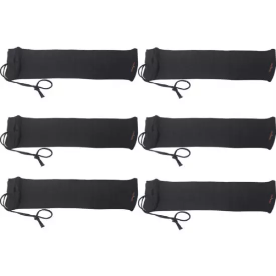 Tourbon 6 Packs Handgun Socks Pistol Storage Sleeves Silicone Cover Anti-dust