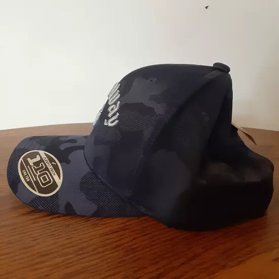 Callaway Navy Blue Camo Flexfit Snapback Golf Hat Cap Flexfit 110