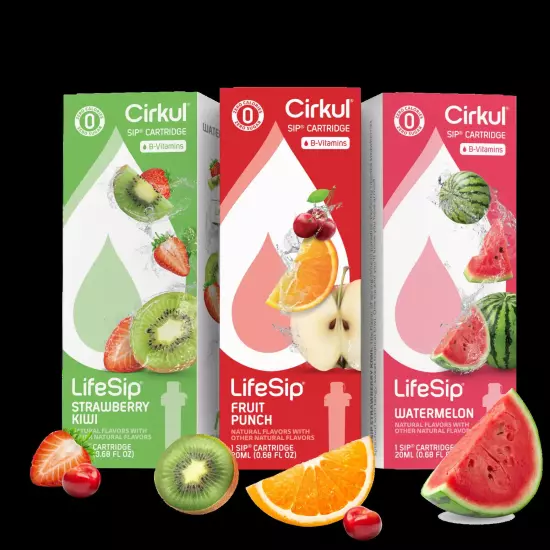 Cirkul Flavor Sip Cartridge Lemonade Hibiscus Strawberry Tea + More - YOU PICK