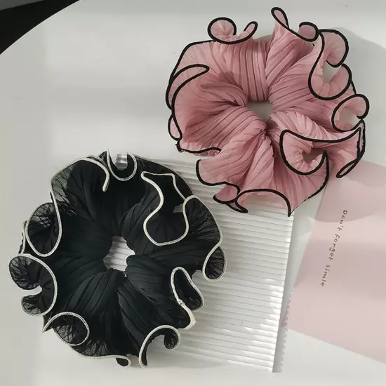 Women Ladies Handmade Extra Large Hair Scrunchie Elastic Hair Tie Bobble Gifts ➳